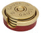 Western 12 Gauge Shotgun Shells Ammo Coaster Set With 4 Shell Casing Coasters