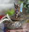 Ebros Calla Pond Lily Beautiful Fairy Fae Round Jewelry Box Wishing Well Hope Afar