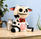 Furry Bones Moo Moo Bovine Cow Skeleton With Milk Jug Statue 2.25"H Furrybones