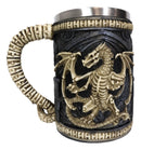 Skeletal Ossuary Ghost Dragon Overlord Large Beer Stein Tankard Coffee Mug Cup