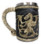 Skeletal Ossuary Ghost Dragon Overlord Large Beer Stein Tankard Coffee Mug Cup