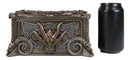Fantasy Guardian Dragons Baphomet Horned Goat And Skulls Decorative Jewelry Box