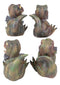 Jurassic Proclamations Dinosaur T Rex Babies With Signs Figurine Set 4"Tall