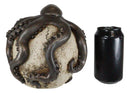 Ebros Kraken Octopus Wrapping Around Human Skull Decorative Figurine 8"L