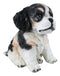 Pet Pal Black White And Tan English Cocker Spaniel Dog Puppy Sitting Figurine