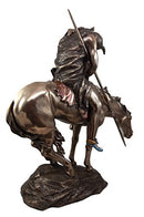 Ebros Large Detailed End of The Trail Statue 23"Tall Brave Indian Native Warrior