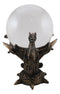 Celtic Guardian Leviathan Trinity Dragon Meditation Gazing Ball Wicca Figurine