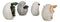 Ebros Set of 4 Fossil Dragon Hatchlings Breaking Out of Egg Shell Figurines 5" H