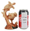 Ebros Exploring Sea Turtles Decor Statue 9" H Faux Wood Resin Finish Marine Life