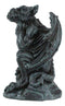 Gothic Winged Gorilla King Kong Prime Gargoyle Crouching Miniature Figurine