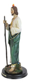 Ebros Gift Saint Jude Thaddeus The Apostle Decorative Figurine With Brass Plate Engraved Base 13" Tall