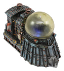 Ebros Vintage Design Ironstar Steampunk Locomotive Engine Train Statue with Multi Color LED Night Light 9.5" Long Science Fiction Tunnel Exploration Trains Cargo Transportation Decor Sculpture