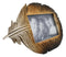 Brown Southwestern Native Indian Butterfly Spotted Feather Picture Frame 4"X6"