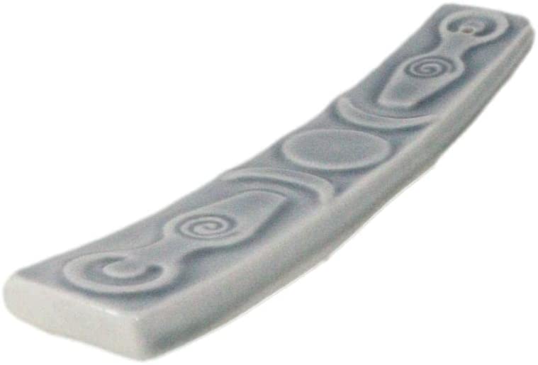 Wicca Spiral Yoga Shaman Sacred Moon Triple Goddess Incense Stick Holder Burner