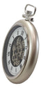 Ebros Steampunk Gears European Pocket Watch Style Wall Clock Satin Champagne