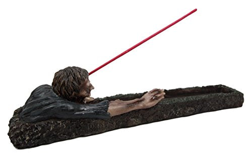 Ebros Gift Zombie Walking Dead Rising From Grave Incense Stick Burner Figurine 12" Long