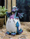 Ebros Small Purple Whimsical Dragon Baby Hatchling In Egg Statue Fantasy Prehistoric Twilight Dragon Collectible Figurine