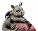 Playful Climbing Dragon Baby Planter Pot Home Patio Garden Decor Statue 12.5"H