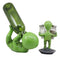 Ebros Alien UFO Spaceship Wine Bottle And Salt Pepper Shakers Holder Figurines