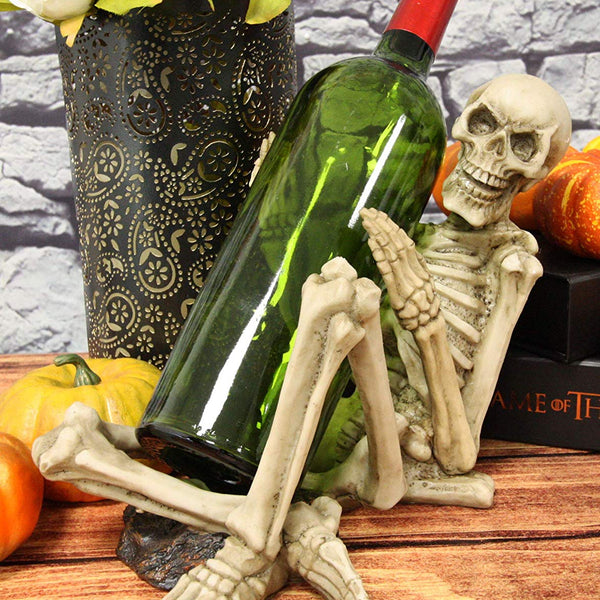 Skull wine holder online