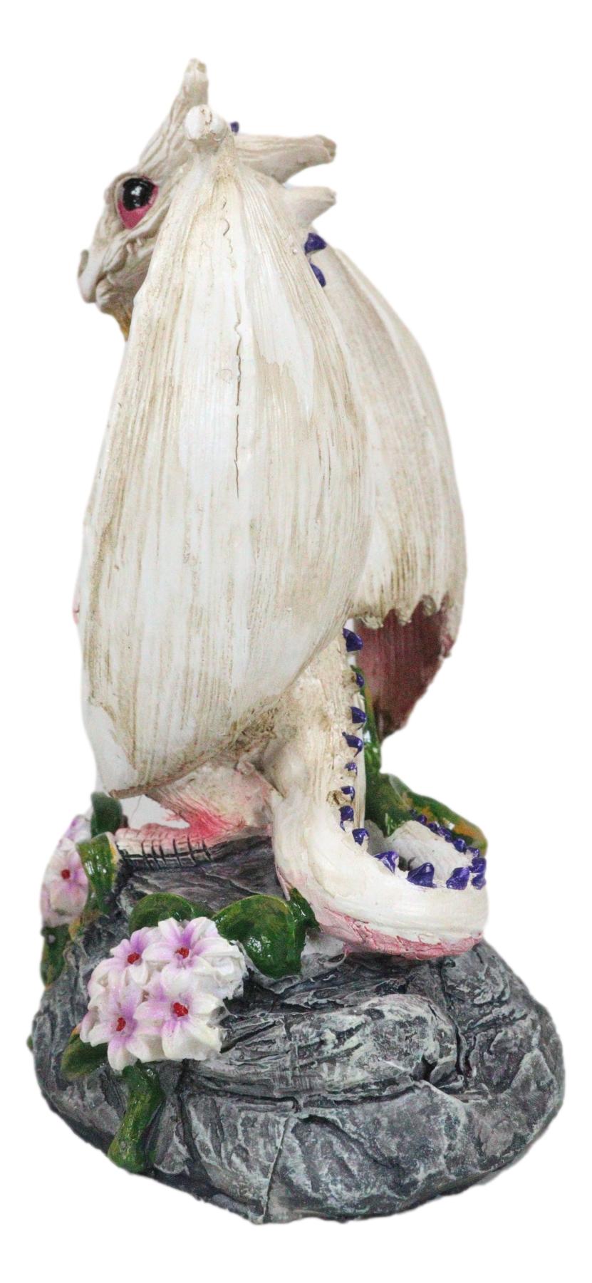 Colorful Fruits Vegetables Pale White Garlic Dragon Figurine Fairy Garden Decor