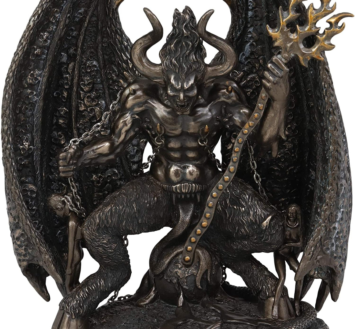 Arch Devil Morning Star Figurine Baphomet Statue Fallen Angel