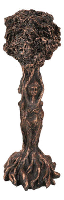 Celtic Tree Gaia Dryad Ent Triple Goddess Moon Maiden Mother And Crone Figurine