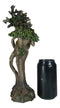 Tree Woman Gaia Dryad Ent Native Earth Goddess Hugging Nest With Birds Figurine
