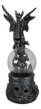 Wizards Dungeons and Dragons Saurian Dragon Electric Plasma Ball Lamp Statue