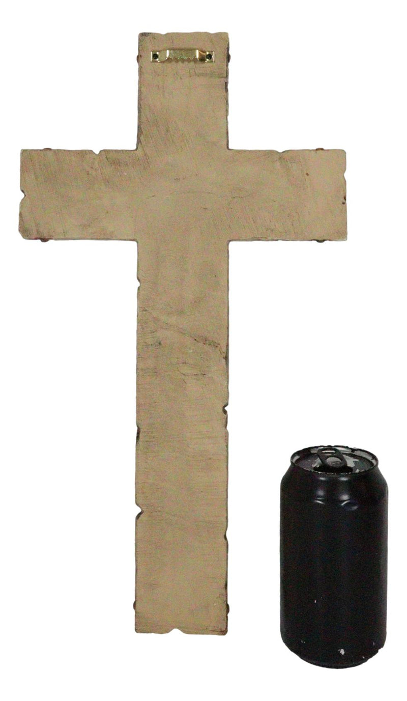 Rustic Western Christian Love Hope Peace Amazing Grace Bible Verse Wall Cross
