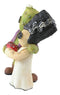 Pinheadz Frankenstein And Bride Holding Voodoo Red Heart Immortal Love Figurine