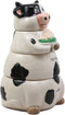 Ebros Bovine Cow Serving Roasted Chicken Measuring Cups Set of 4 For Baking