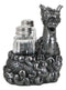 Oriental Gothic Dragon King Riding Over The Clouds Salt And Pepper Shakers Set