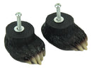 Rustic Western Black Bear Paw Drawer Cabinet Furniture Knobs Hardware Pack of 2