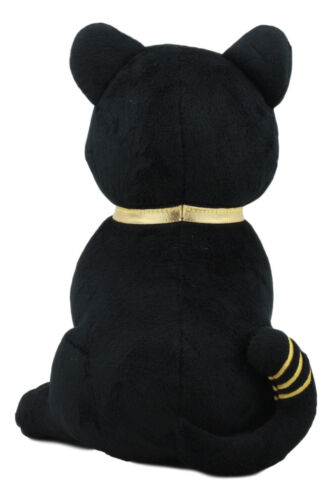 Egyptian Goddess Bastet Cat With Scarab Amulet Plush Toy Soft Doll Collectible