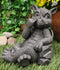 Ebros Whimsical Bad Habit Garden Dragon Picking Nose Statue Fantasy Dragons Decor