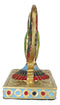 Egyptian Beautiful Golden Winged Scarab Amulet Ankh Symbol of Rebirth Figurine