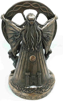 Celtic North Star Moon Goddess Arianrhod Figurine Cosmic Wheel Of The Year