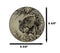 Pack Of 2 Rustic Western Forest Spirit Gray Wolf Salad Appetizer Plates 8.75"D