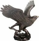 Ebros Gift American Pride Eagle Statue 12" Long Independence Day American