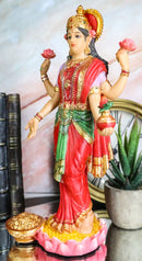 Ebros Beautiful Lakshmi Statue Deity of Beauty Hindu Goddess of Wealth Prosperity