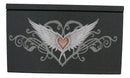 Anne Stokes Prayer Angel Blessings With Excalibur Sword Decorative Jewelry Box With Mirror