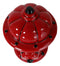 Ebros Gift Ceramic Fire Hydrant Treat Cookie Jar Decorative Figurine 10"H