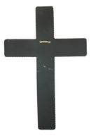 Rustic Southwestern Crushed Turquoise Gemstones with Sacred Heart Wall Cross