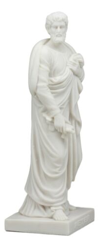 Bertel Thorvaldsen Copenhagen Museum Christ Hall Apostle Saint Peter Statue - Ebros Gift