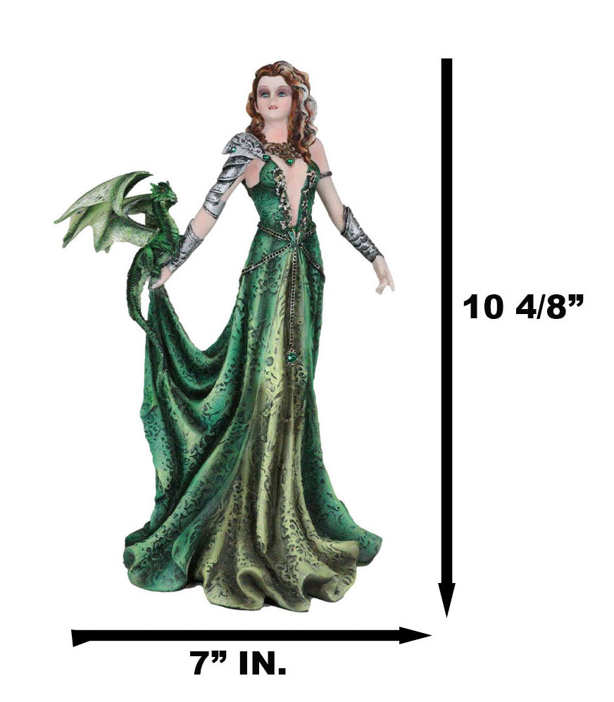 Ebros Seductive Elphaba Dragon Witch Doctor Warrior Statue 10"H By Nene Thomas