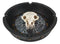 Ebros Occult Pentagram Moon Wheel Of The Year Horoscope Raven Skull Ashtray Figurine